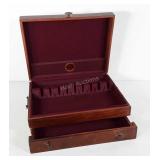 Naken flatware chest, drawer corner needs