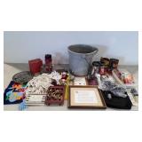 Home goods, needleworks, fringe, bubble wand,