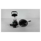 Coleman rechargeable lantern (works) and an auto