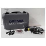 Dremel Multi-Max 6300 with case, powers on