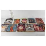 Adult magazines, twelve Playboy, two Hustler, one