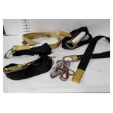 Concrete anchor straps with Carabiners