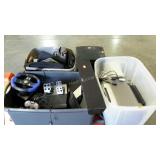 Skid lot: includes gaming accessories,