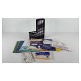 Office supplies, dividers, paper, laser business