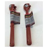 Two wheel grinding dressers