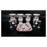 Kitchenwares, includes set of four mugs with