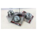 2 3/4in Knot cup brush and 2  crimped cup brush