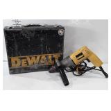 DeWalt 1/2" hammer drill with metal case, works