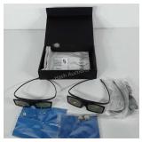 Samsung smart TV 3D glasses in box