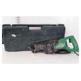 Hitachi 5" reciprocating saw with case and