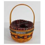 Longaberger 1997 Inaugural Basket with liner and