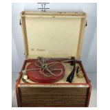 Sangfest record player, powers up but may need