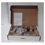 Kohler polished chrome single control sink