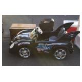 Bat mobile batter operated car. Plays sounds