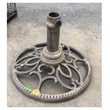 Heavy metal Christmas tree stand