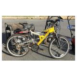 Magna exitor series bike, 24 inch wheels, rusted