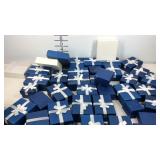 40 jewelry boxes assorted sizes