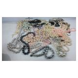 Beaded costume jewelry necklaces