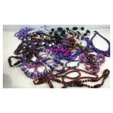 Beaded costume necklaces