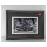 Tiger print by Liz Mitten Ryan, signed and