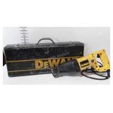 DeWalt variable speed reciprocating saw, with