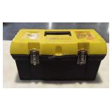 18" poly toolbox and contents