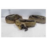 Three 2" ratchet straps