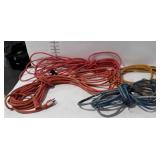 Four extension cords