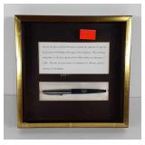 Political memorabilia, President Johnson pen used