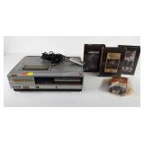 Sanyo Beta tape recorder player, with remote and