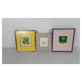 Three prints, all artist signed, numbered,
