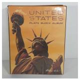 United States Plate block album full of stamps