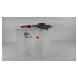 Sterilite clearview storage tote with