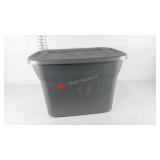 Sterilite storage tote with lid,  18 gallon