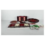 Scottish terrier decor group, includes bowl,