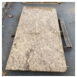 Marble Counter Top, 33wx72" long, finished edges,