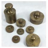 Brass weights