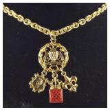 Premier design jewelry, goldtone heavy chain