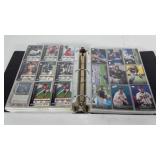 Binder of baseball collector