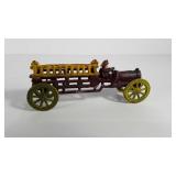 Cast iron fire engine, embossed made in Canada,