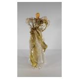 Christmas holiday angel tree topper, stands 23"