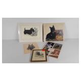 Scottish Terrier postcards, prints and