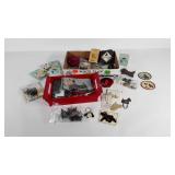 Scottish Terrier trinkets, figurines, bookmarks,