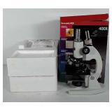 Tasco 400x microscope in box
