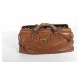 Velva hide leather bag