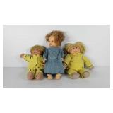 Cabbage patch dolls and doll baby