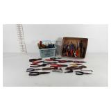 Tools, screwdrivers, nut drivers, pliers, and