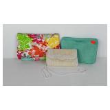 Purses and handbags, three total, two marked