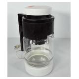 K-rups coffee maker, powers up