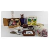 Miscellaneous group, golf trivia game, cheese